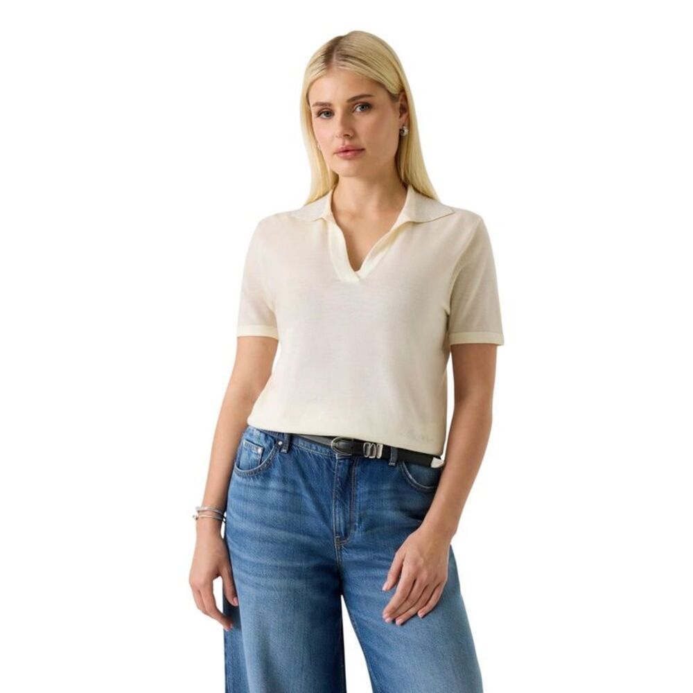 Guess Beige Wool Women's T-Shirt